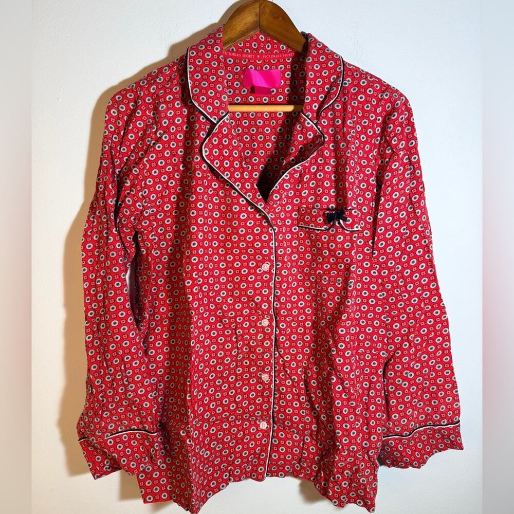 Victoria’s Secret Red Polka Dot Pajama Top